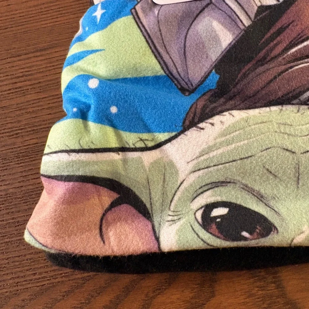 Star Wars Mandalorian PJ Set Boys Size 6/7‎ Green New Grogu The Child